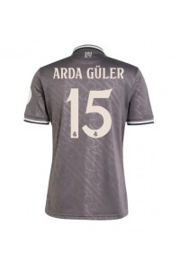 Real Madrid Arda Guler #15 Voetbaltruitje 3e tenue 2024-25 Korte Mouw